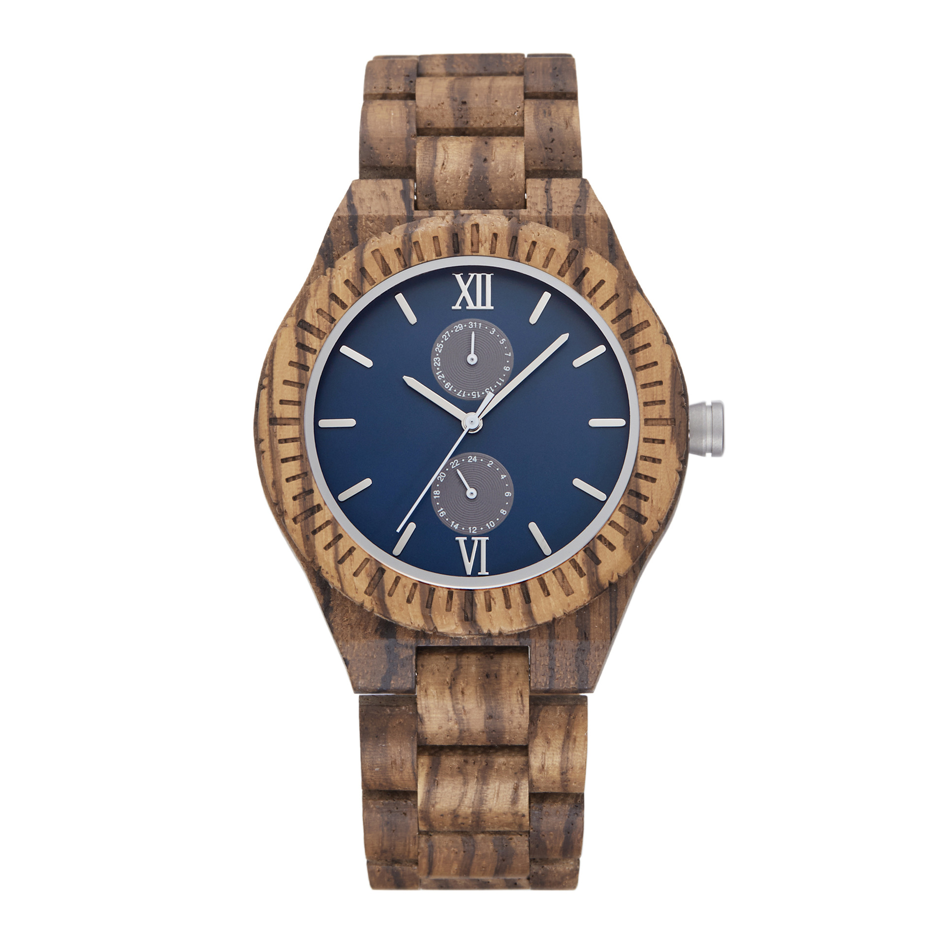 Smartwatch Imported Watches For Men - นาฬิกาไม้เอนกประสงค์สำหรับผู้ชาย: ตัวเรือนไม้จันทน์พร้อมกลไกควอตซ์นำเข้า