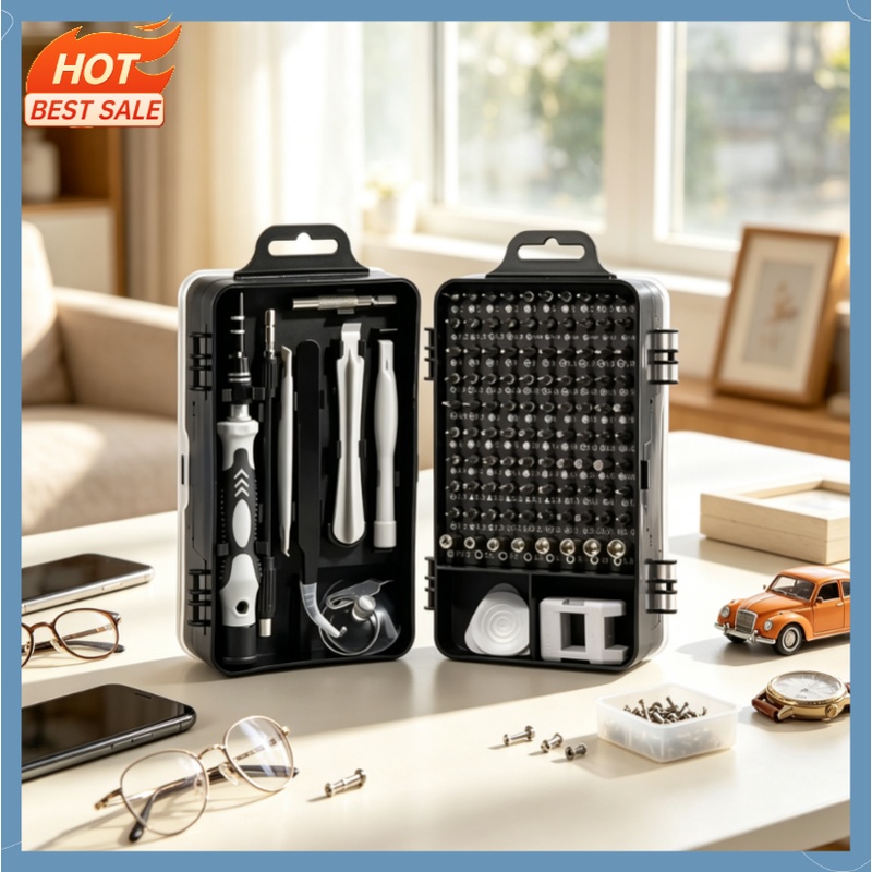 Watchmaker Screwdriver - ชุดไขควงแม่เหล็กอเนกประสงค์ 115 in 1 สำหรับซ่อมแซมอุปกรณ์ iPhone,