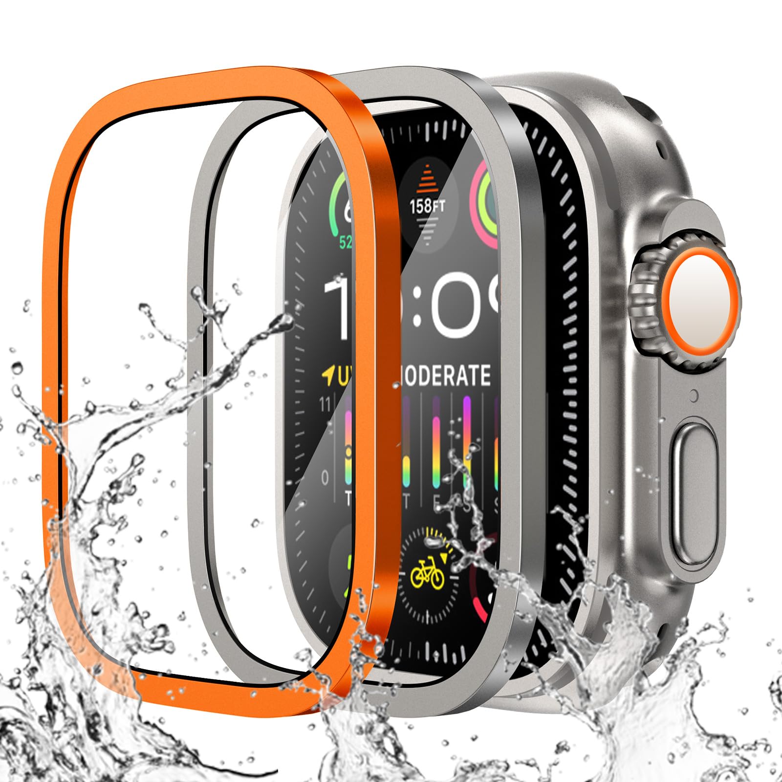 Smartwatch Watches Gift For Women - กระจกนิรภัยสําหรับ Apple Watch Ultra 49 มม.