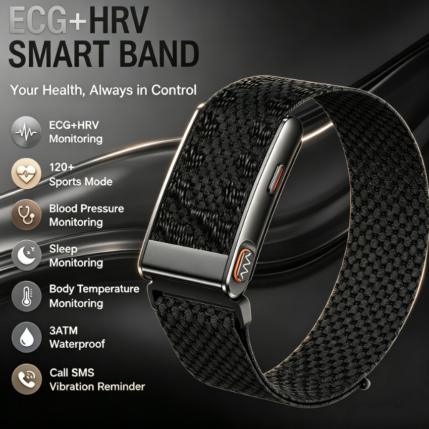 Smartwatch Health Watches For Men - สมาร์ทแบนด์รุ่นใหม่ปี 2026 พร้อมฟังก์ชัน ECG+HRV ระดับพยาบาล 3