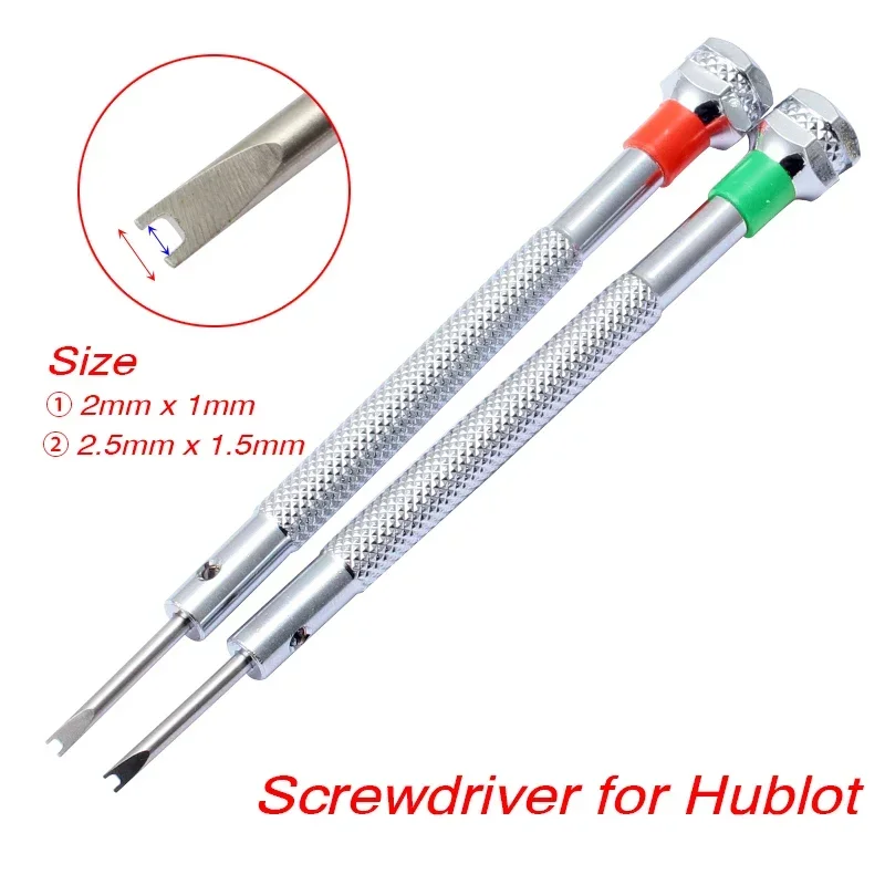 Watchmaker Screwdriver - 2.0 มม.2.5 มม.U-Shaped ไขควงสําหรับ Hublot นาฬิกา