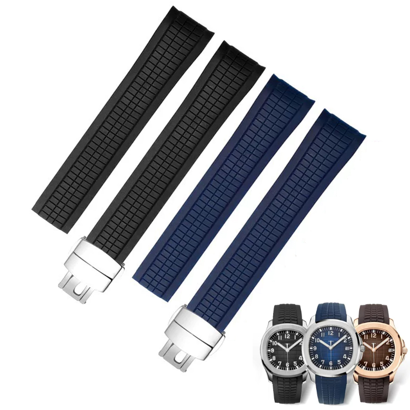 Patek Philippe Watch Aquanaut - สายนาฬิกายางนุ่ม Aquanaut เหมาะสำหรับ Patek Philippe ซิลิโคน
