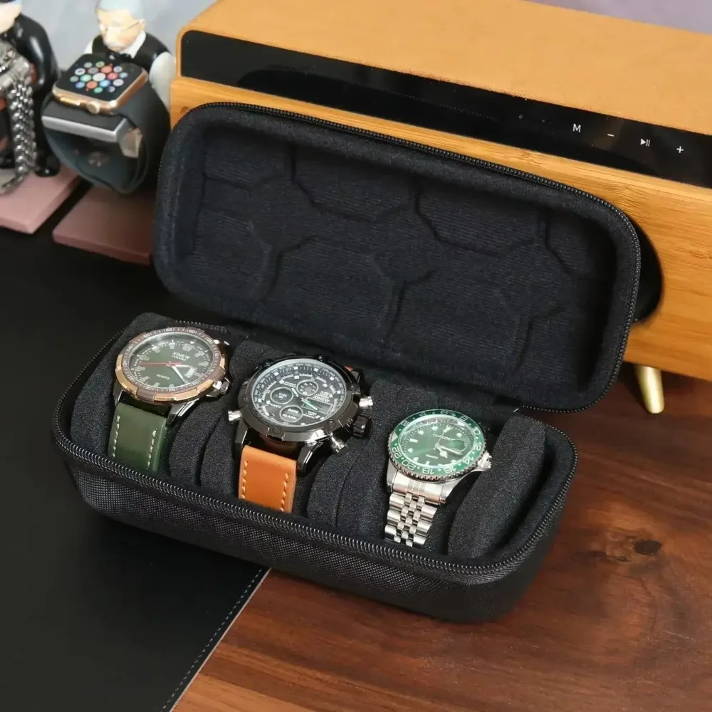 Tag Watches Smartwatch - กล่องใส่นาฬิกาสําหรับผู้ชายหรือผู้หญิงนาฬิกากระเป๋าเดินทางแบบพกพานาฬิกาผู้ถือจอแสดงผลสําหรับนาฬิกาข้อมือและนาฬิกาสมาร์ท