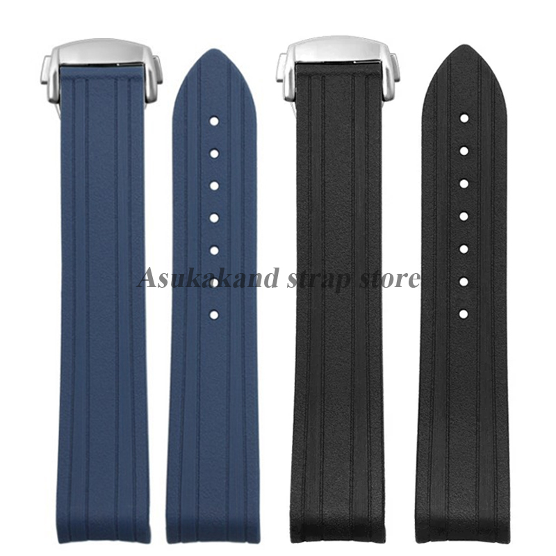 สายนาฬิกาซิลิโคนยางปลายโค้งสำห - Omega Watch Seamaster บทวิจารณ์และราคา