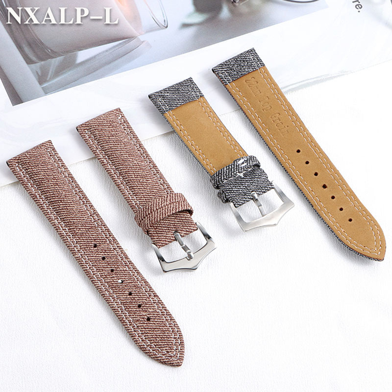 ผ้าใบ DENIM ไนลอน 18 มม.20 มม. - Seiko Watches Smartwatch บทวิจารณ์และราคา