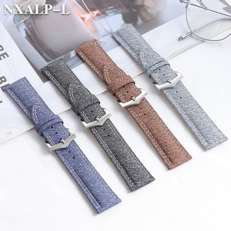 ผ้าใบ DENIM ไนลอน 18 มม.20 มม. - Seiko Watches Smartwatch บทวิจารณ์และราคา
