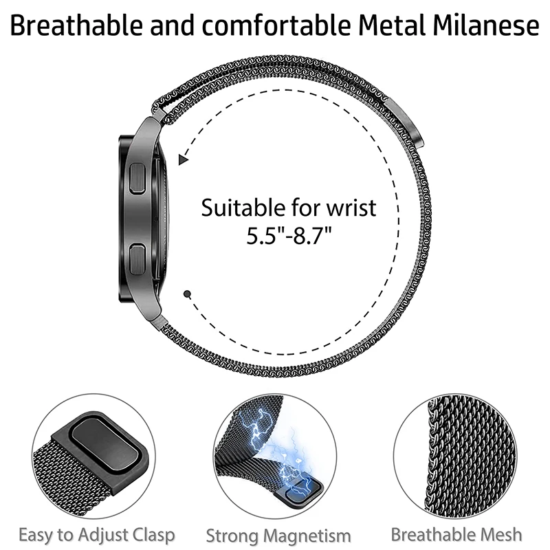 สายนาฬิกา Milanese Loop สำหรับ - Tag Watches Smartwatch บทวิจารณ์และราคา
