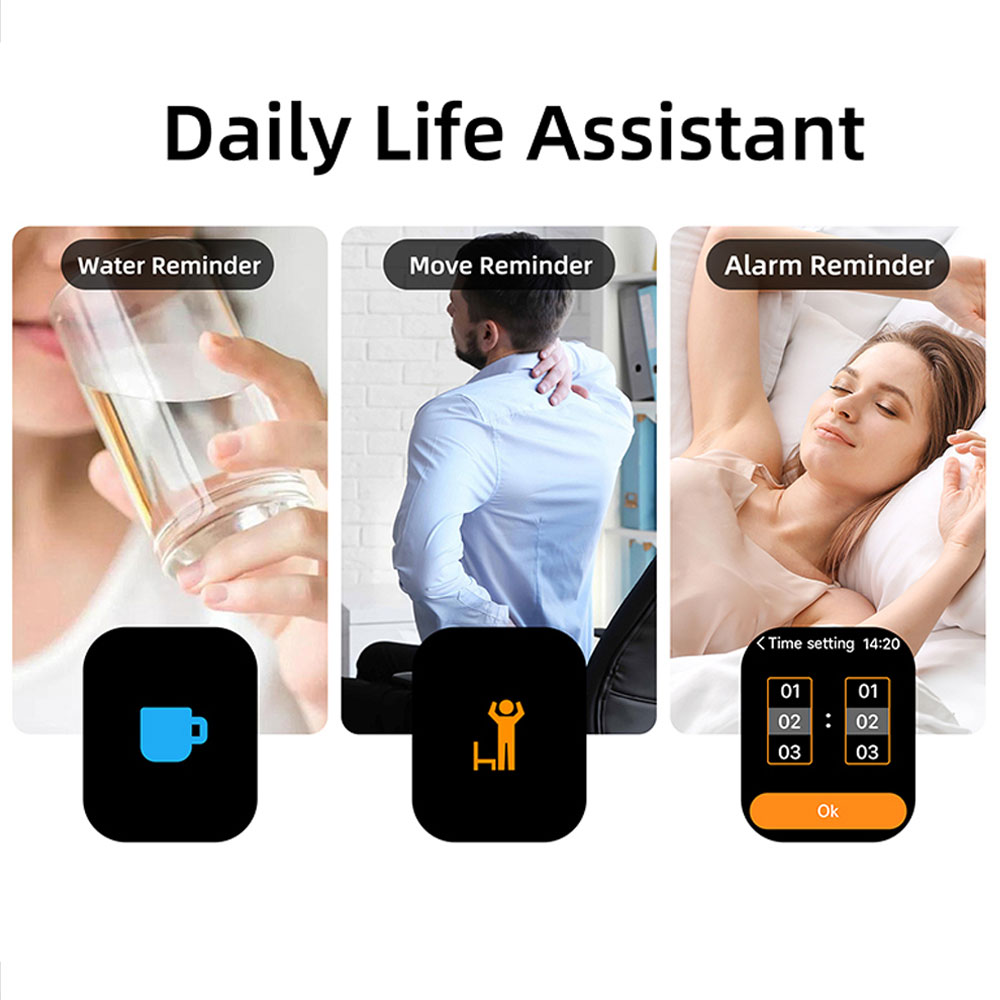 สมาร์ทวอทช์หน้าจอ 1.83 นิ้ว รุ - Smartwatch Watches Gift For Women บทวิจารณ์และราคา