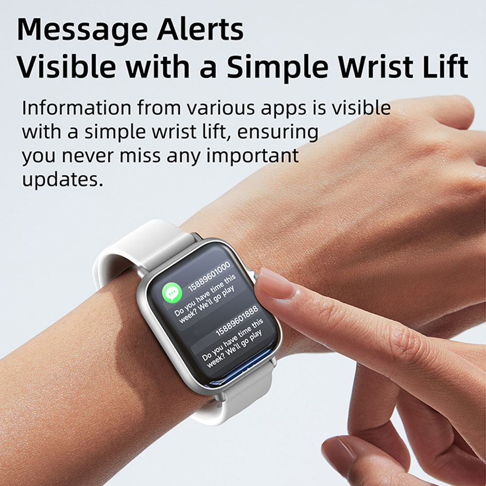 สมาร์ทวอทช์หน้าจอ 1.83 นิ้ว รุ - Smartwatch Watches Gift For Women บทวิจารณ์และราคา
