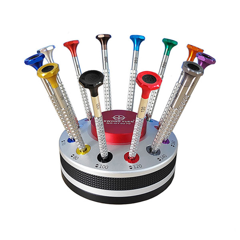 ชุดไขควงความแม่นยำสูง KWONG 12 - Watchmaker Screwdriver บทวิจารณ์และราคา