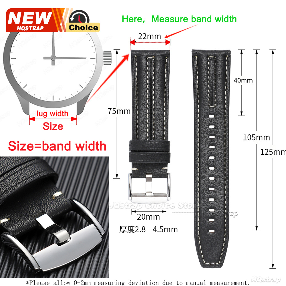 สายนาฬิกาหนังเย็บมือแบบใหม่ ขน - Seiko Watches Smartwatch บทวิจารณ์และราคา