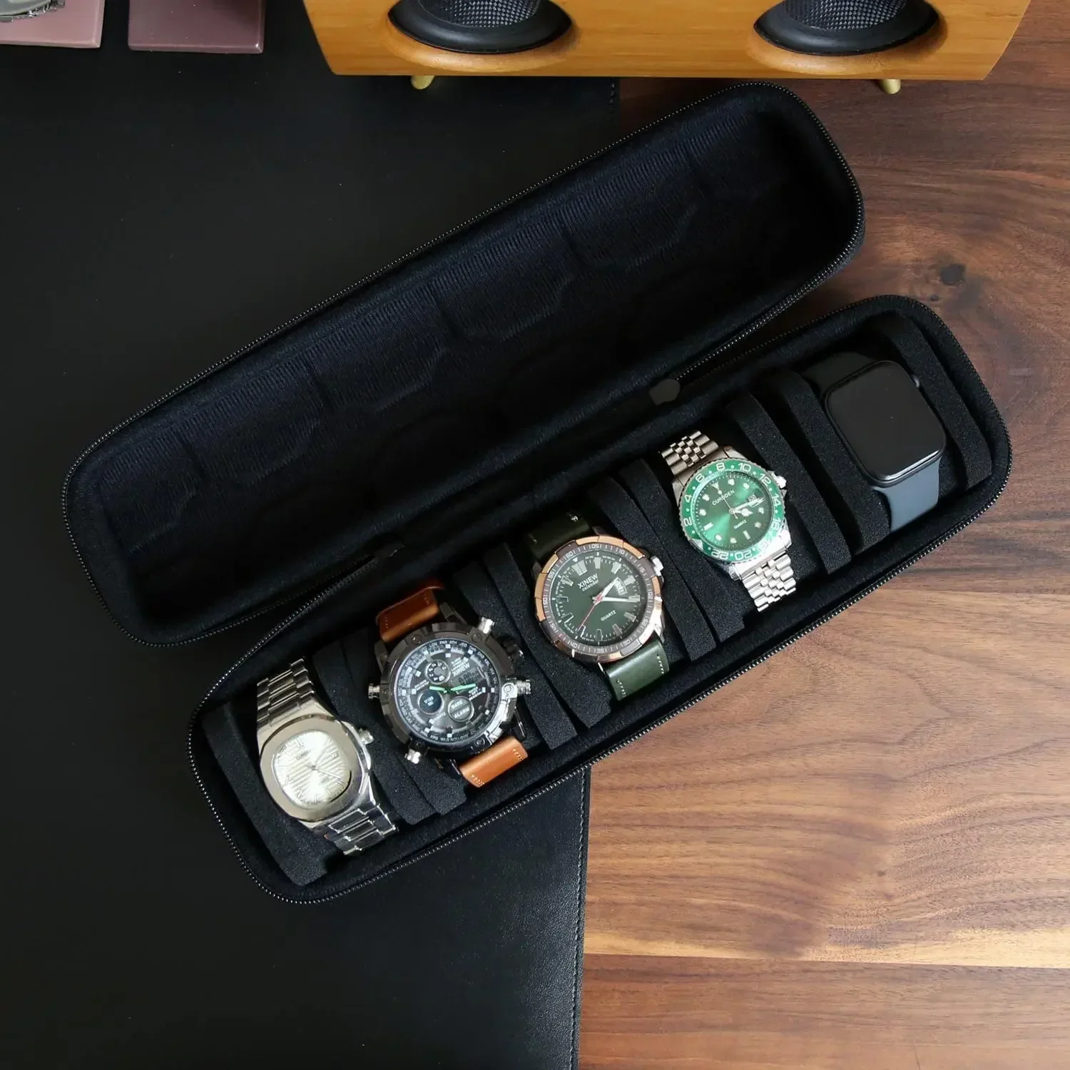 กล่องใส่นาฬิกาสําหรับผู้ชายหรื - Tag Watches Smartwatch บทวิจารณ์และราคา