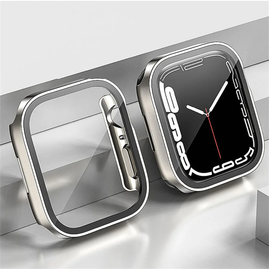 แก้ว + ฝาครอบสําหรับ Apple Wat - Smartwatch Watches For Women Smart บทวิจารณ์และราคา