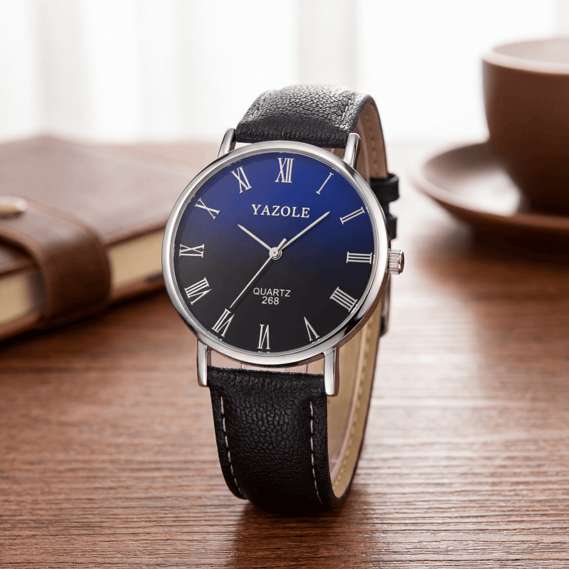 YAZOLE นาฬิกาควอทซ์สไตล์มินิมอ - Smartwatch Casual Watches For Men บทวิจารณ์และราคา