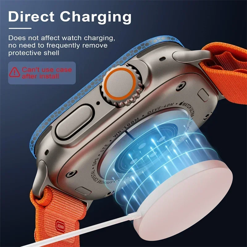2PCS กระจกนิรภัยสําหรับ Apple  - Smartwatch Watches Gift For Women บทวิจารณ์และราคา
