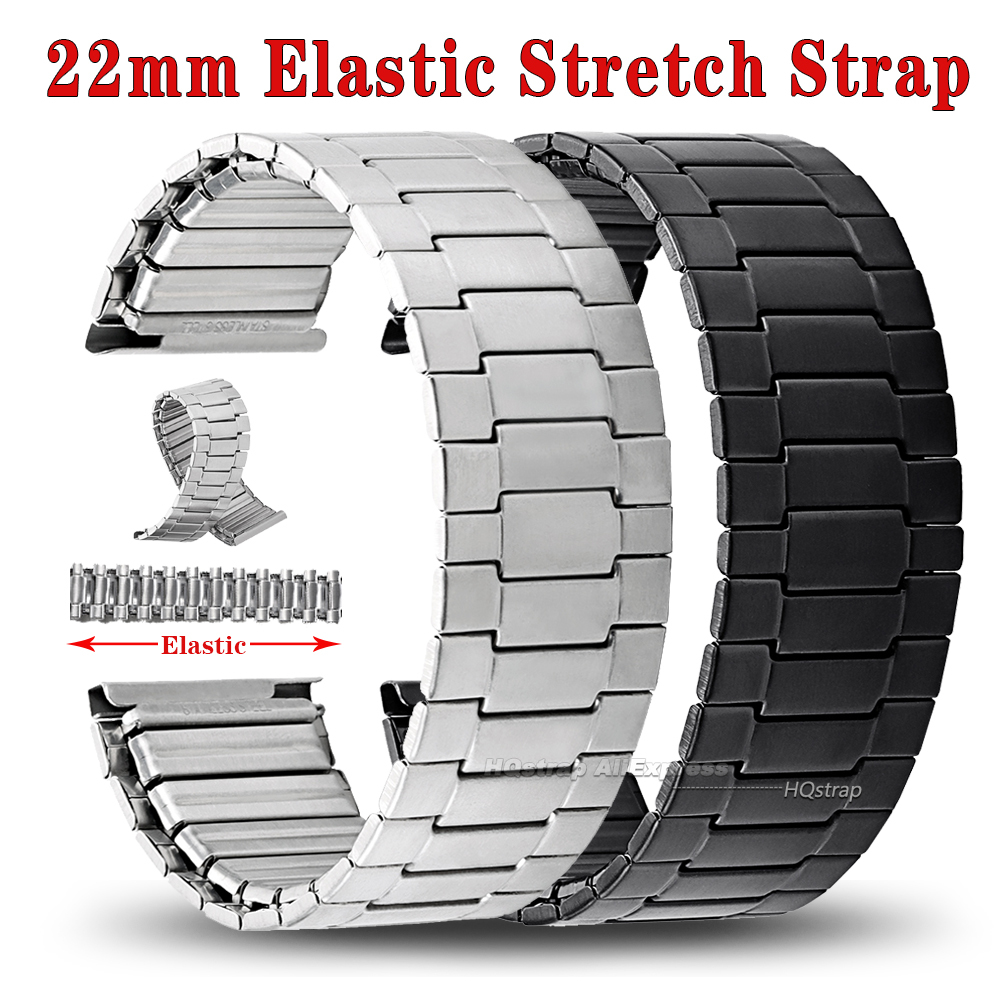 สายนาฬิกาเหล็กยืดหยุ่น 22 มม.  - Seiko Watches Smartwatch บทวิจารณ์และราคา
