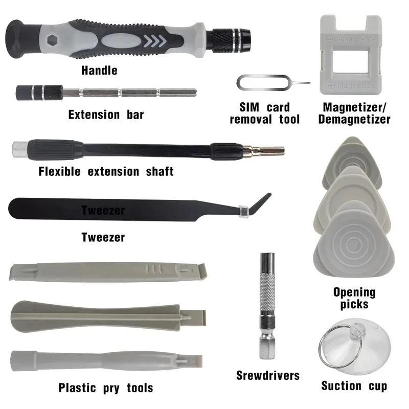 ชุดไขควงแม่เหล็กพกพา 115 in 1  - Watchmaker Screwdriver บทวิจารณ์และราคา