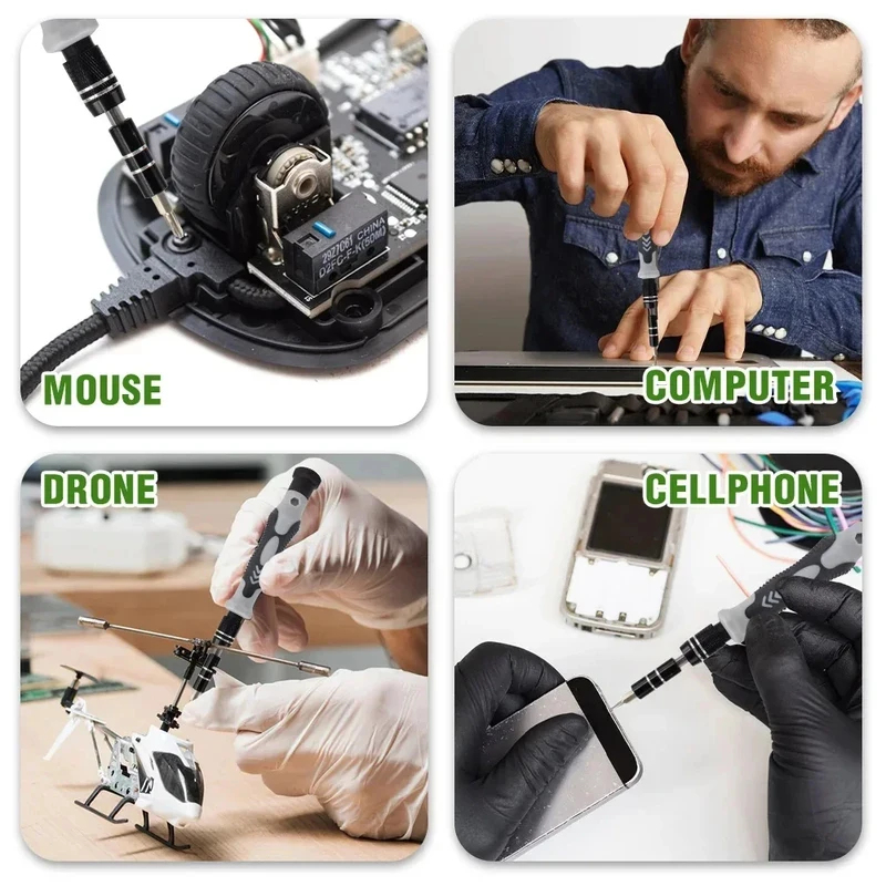 ชุดไขควงแม่เหล็กพกพา 115 in 1  - Watchmaker Screwdriver บทวิจารณ์และราคา