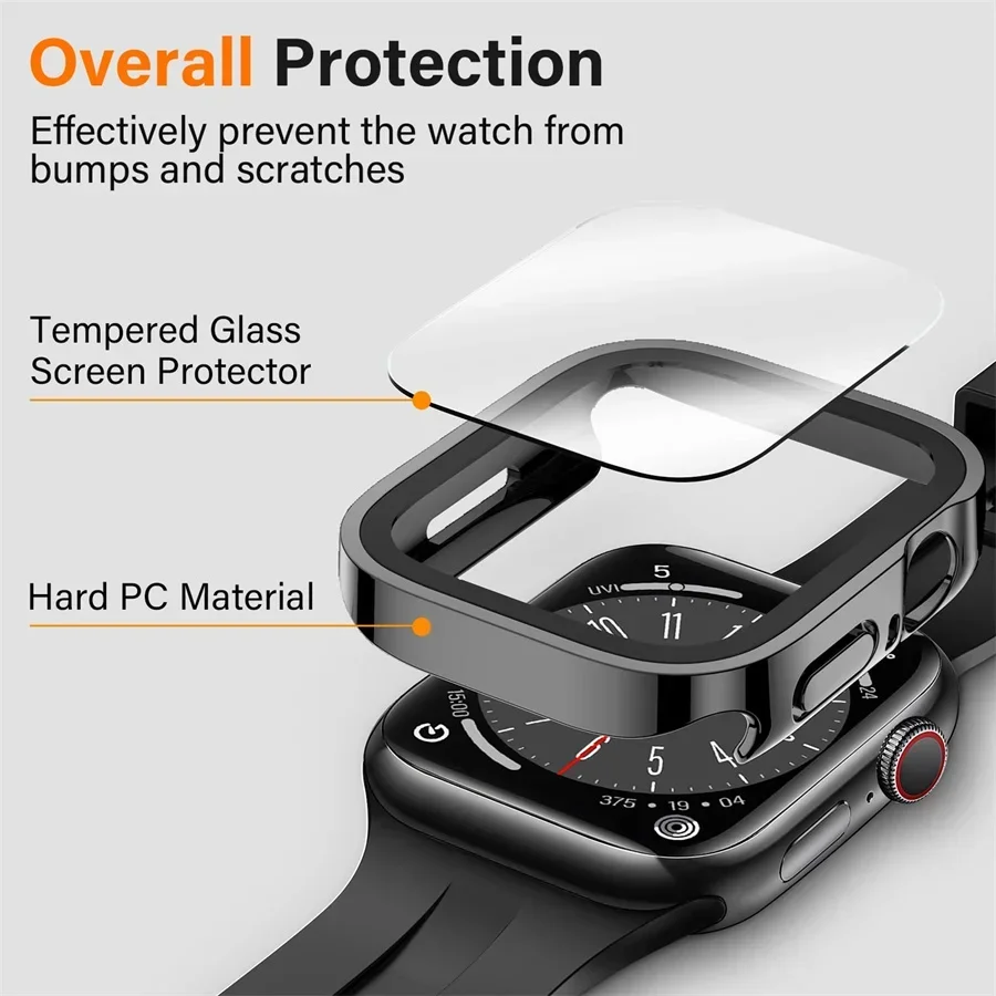 กระจก + ปลอกสำหรับเคส Apple Wa - Smartwatch Watches For Women Smart บทวิจารณ์และราคา