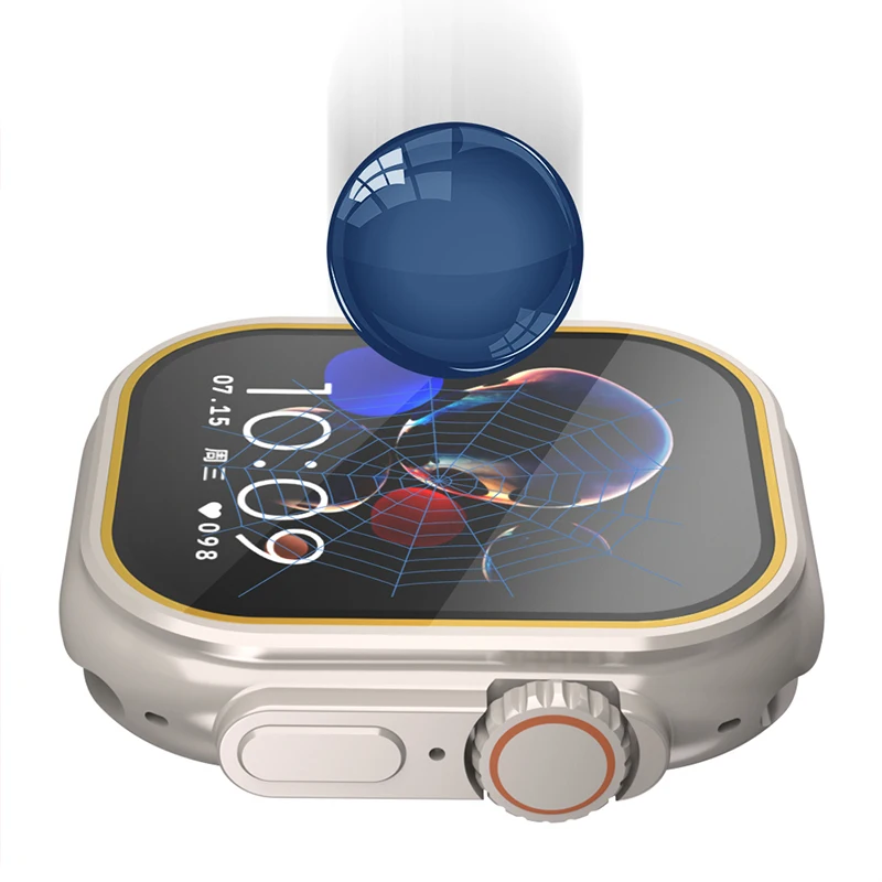 ฟิล์มกระจกนิรภัยสําหรับ Apple  - Smartwatch Watches For Women Smart บทวิจารณ์และราคา