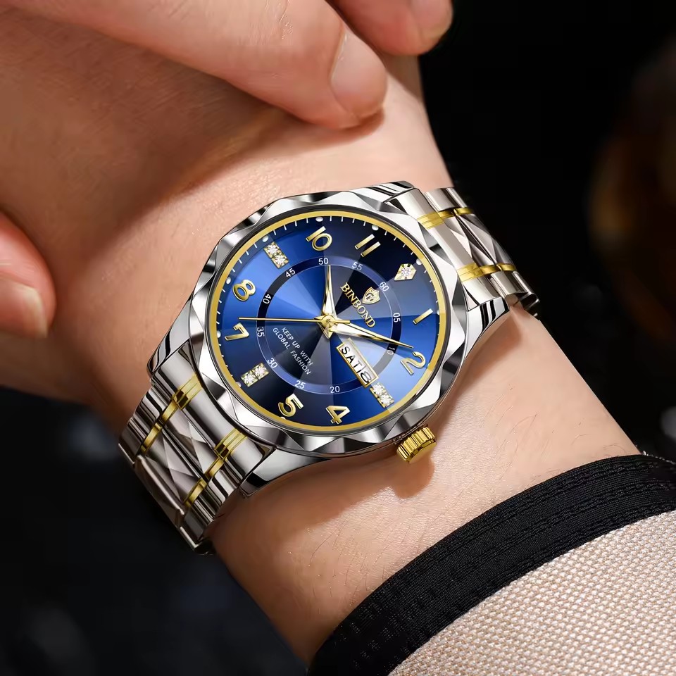 นาฬิกาผู้ชายแนวโน้มแฟชั่นไฟกลา - Smartwatch Casual Watches For Men บทวิจารณ์และราคา