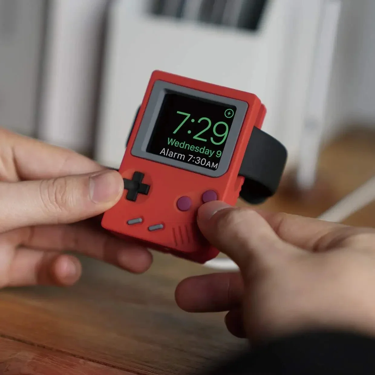 แท่นวางซิลิโคนสำหรับที่ชาร์จ I - Watch Charging Dock บทวิจารณ์และราคา
