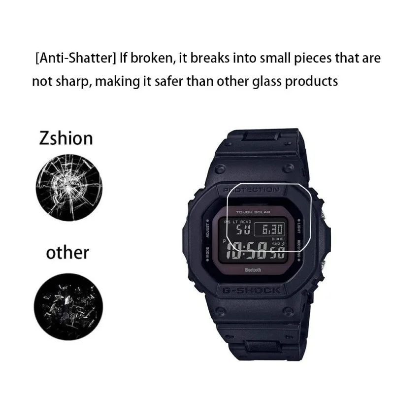 9H กระจกนิรภัยป้องกันหน้าจอสำห - Casio Watches Smartwatch บทวิจารณ์และราคา