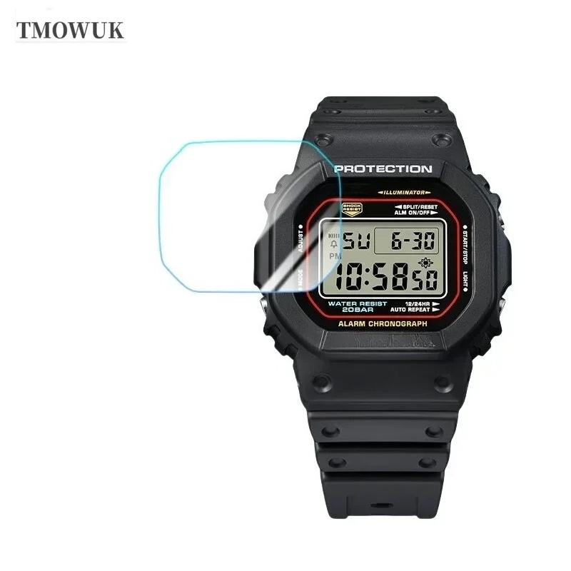 9H กระจกนิรภัยป้องกันหน้าจอสำห - Casio Watches Smartwatch บทวิจารณ์และราคา