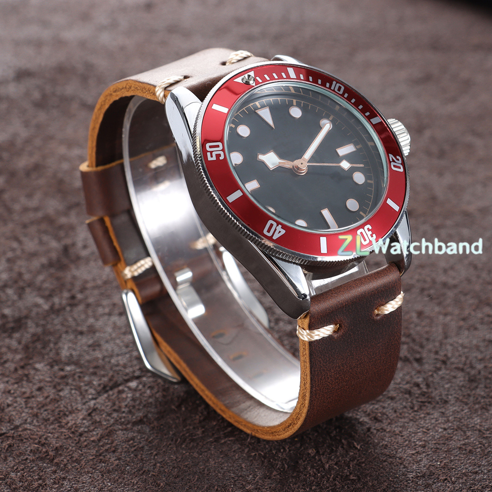 สายนาฬิกาหนังวัววินเทจ 18 มม.  - Seiko Watches Smartwatch บทวิจารณ์และราคา