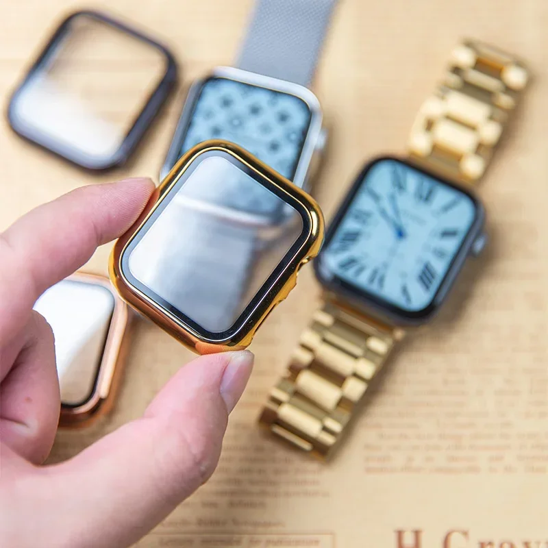 อุปกรณ์เสริมกระจก + เคสสำหรับ  - Smartwatch Watches For Women Smart บทวิจารณ์และราคา