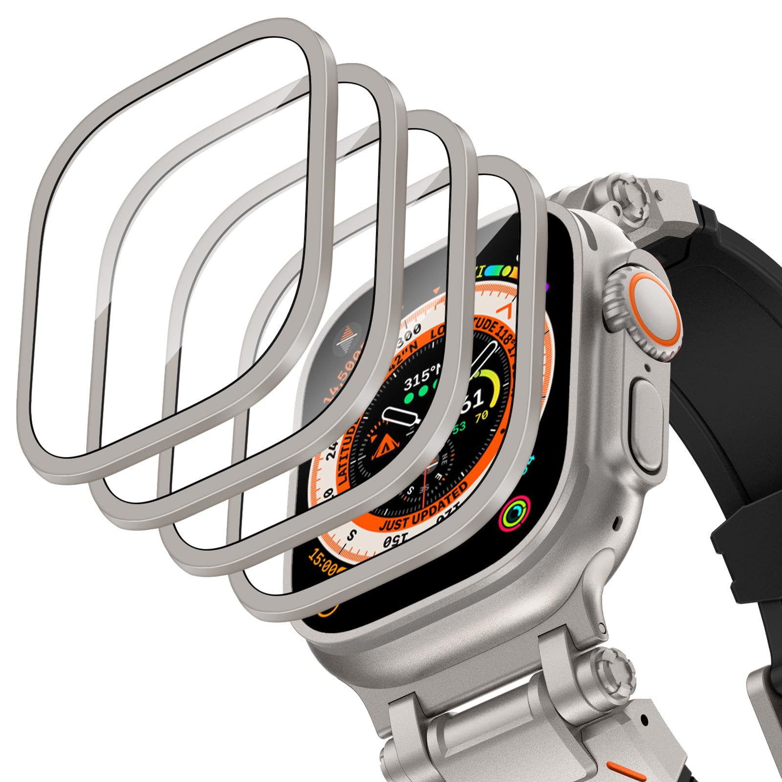 เคสอลูมิเนียมอัลลอยด์ + กระจกน - Smartwatch Watches Gift For Women บทวิจารณ์และราคา