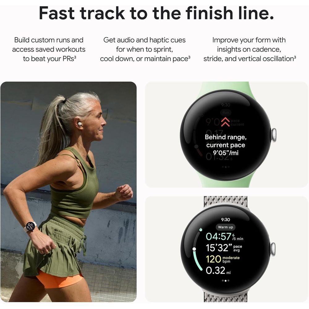 Pixel Watch 3 (45 มม.) 2024 el - Smartwatch El บทวิจารณ์และราคา